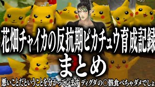 【10分でわかる】花畑チャイカの反抗期ピカチュウ育成記録まとめ【花畑チャイカ/切り抜き】