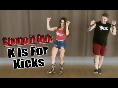 K Is For Kicks Line Dance with Music