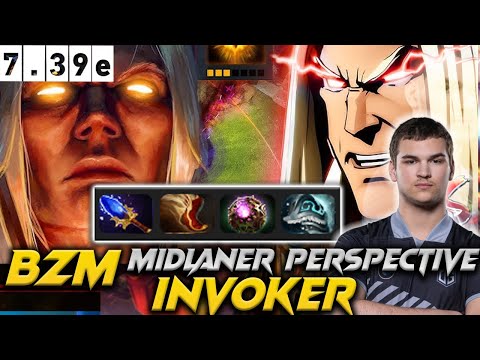 🔥 BZM - INVOKER : TUNDRA ESPORTS VS TEAM FALCONS BLAST SLAM IV DOTA 2 - Gameplay 7.39e #bzm 6 4 20🔥