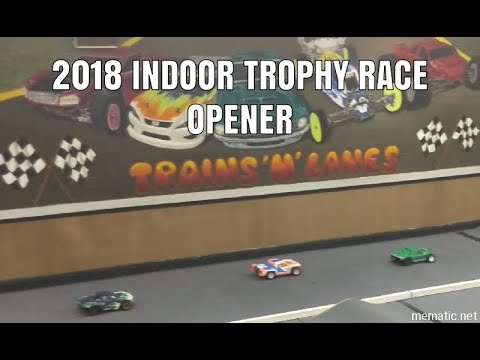 2018 Trains and Lanes Indoor Trophy Race Opener Stock 17.5 2WD Buggy A Main.