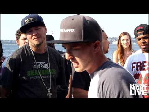 El Solo vs A White Rapper