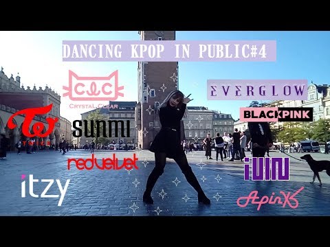 DANCING KPOP IN PUBLIC #4 (ITZY,Sunmi,CLC,Everglow,TWICE,(G)I-DLE,Apink & more~!!) - Lucky Potato