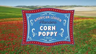 Flanders Fields Corn Poppy Special Collection - American Legion