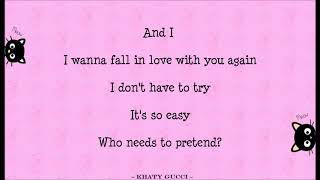 Jason Castro -- Let&#39;s Just Fall In Love Again (Lyric)