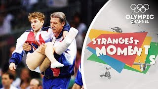 Kerri Strug's Unforgettable Determination to Win Gymnastics Gold | Strangest Moments