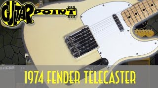 Video thumbnail for 1974 Fender Telecaster - Blond / GuitarPoint Maintal / Vintage Guitars by GuitarPoint