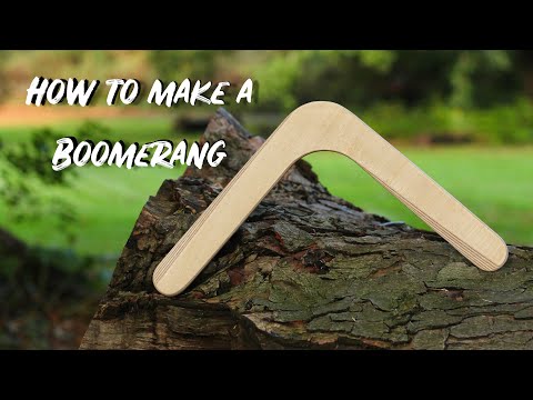 Tutorial: How to make a Boomerang