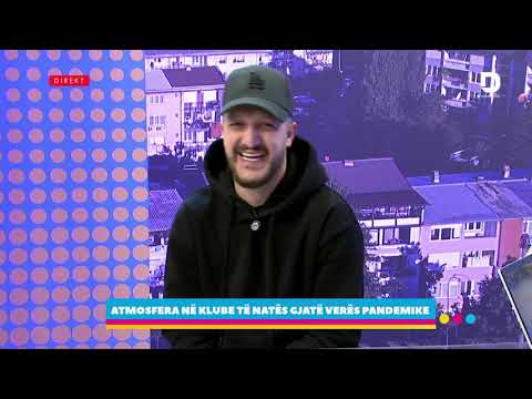 Atmosfera në klube të natës gjatë verës pandemike, në studio Dj Escoman