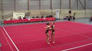 preview picture of video 'Laura Koster Acrogym Mei Hua Nora Districtsfinale Deurne 18 APR 2009'
