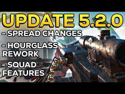 HUGE SMG & LMG Gunplay Changes, Hourglass Rework, & Squad Features - Battlefield 2042 Update 5.2.0