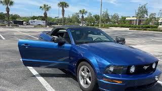 2006 Ford Mustang GT Convertible Top Demo (2)