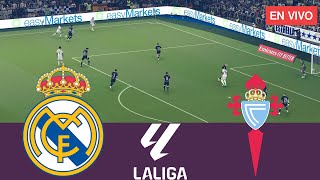 🔴Real Madrid vs Celta Vigo EN VIVO⚽ La Liga 2025/2026 Partido Completo - Videojuegos de Simulación
