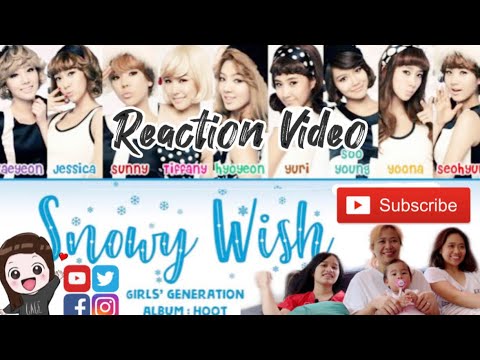 GIRLS’ GENERATION | SNOWY WISH ETUDE KISSING YOU OH SNSD LIVE PERFORMANCE | REACTION VIDEO