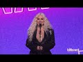 CHRISTINA AGUILERA Red Carpet Interview And Speech At The Billboard Woman In Music Awards
