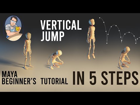Maya Vertical Jump - Animation Tutorials | A Step by Step Guide