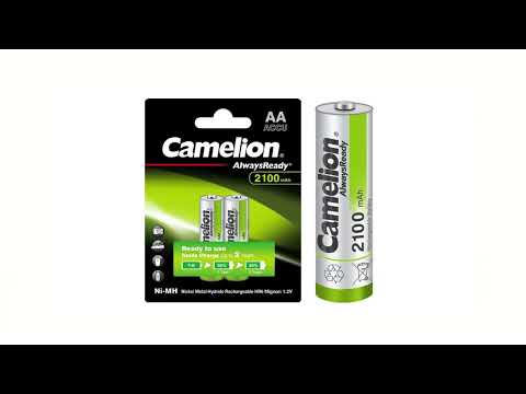 Camelion AA/2 2100mah Rechargeable Batteries