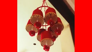 takau pasun tikau / Ganpati hall decoration idea