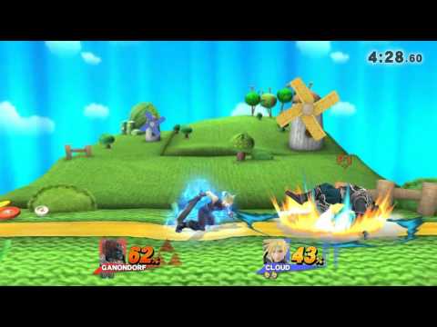 Super Smash Bros. For Wii U [FG] - Ganondorf vs. Cloud