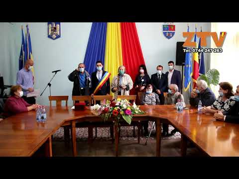 32 de cupluri sarbatorite pentru 50 ani de casnicie in Simleu Silvaniei