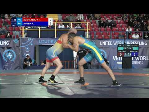 Round 2 FS - 78 kg: T. KOZHEKENOV (KAZ) v. R. MUSSIN (KAZ)