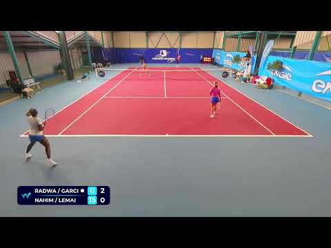 Urszula Radwanska/Georgina Garcia Perez v Sada Nahimana/Tiphanie Lemaitre -  5 2 26
