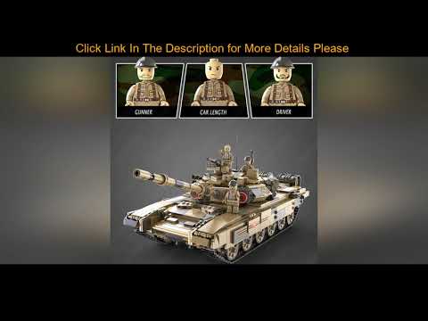 #Best CaDA T90 RC TANK Army Tank Toy 1722PCS Technic Building Blocks Bricks Remote Control Learning