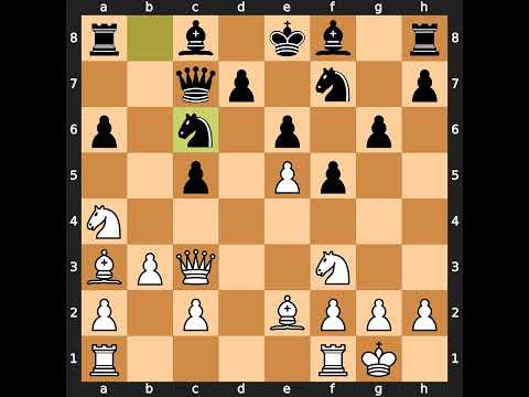 William Steinitz-Thomas Barnes, London 1862, Result: 1-0