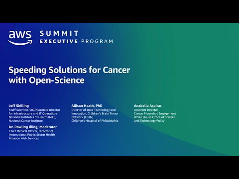 AWS Summit Washington DC  2023 - Speeding Solutions for Cancer With Open-Science