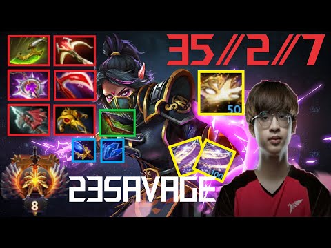 23savage Templar Assassin Carry Dota 2 Gameplay Highlights Patch 7.31b