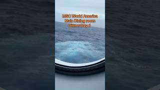 MSC World America Main Dining room Dinner Day 6