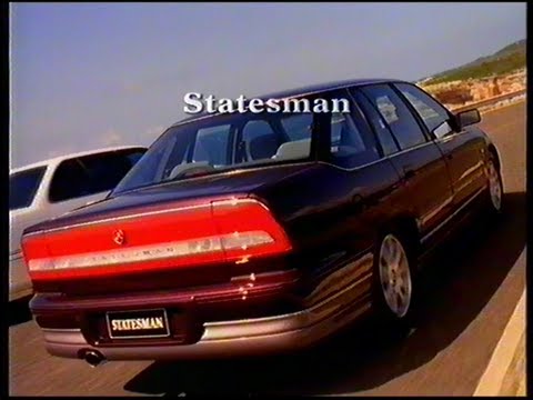 Holden Statesman Series III 1998 TV ad with Greg Norman
