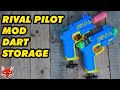 Nerf Rival Pilot Dart Storage 3D Printed Mod