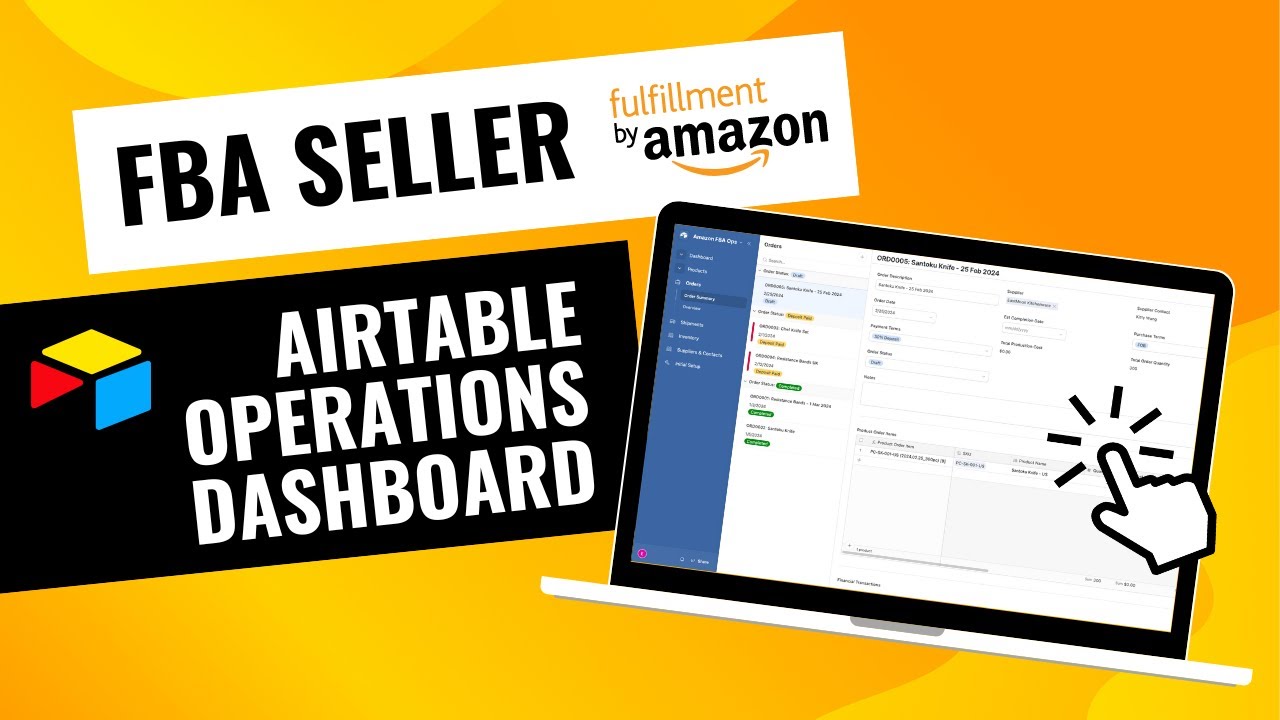 PrestoFlow FBA Operations Dashboard — Full Walkthrough