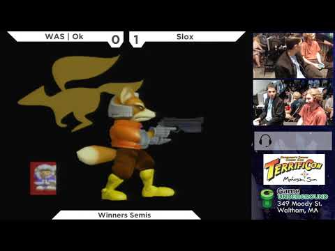 Mass Madness 28 SSBM - Ok (Ice Climbers) vs. Slox (Fox) - Melee WSF
