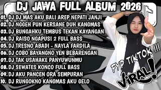 Download lagu DJ JAWA TERBARU 2026 FULL BASS 🎶 DJ DEMI KOWE X DJ RAISO NGAPUSI 🎶 DJ JAWA FULL ALBUM VIRAL TIKTOK mp3