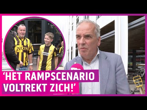 Journalisten aangevallen na ondergang Vitesse: ‘Tranen vloeien!’