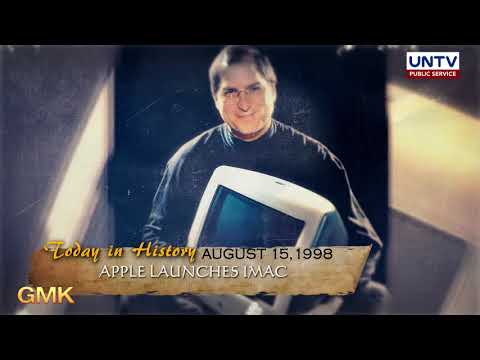 Apple launches iMac  (1998) | Today in History