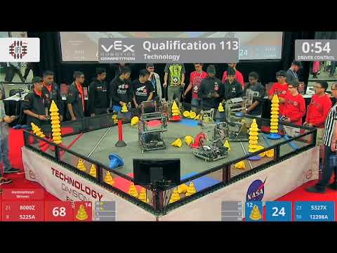 2018 VRC Tech Q113 - 8000Z 5225A vs 5327X 12298A - 104 to 85