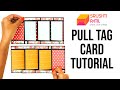 Pull Tag Card Tutorial by Srushti Patil