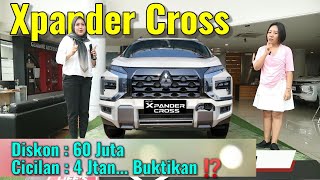 XPANDER CROSS Diskon 60 Juta dan Promo DESTINATOR. Bisa Kredit Tanpa Dp. Bunga 0%. Promo Mitsubishi.
