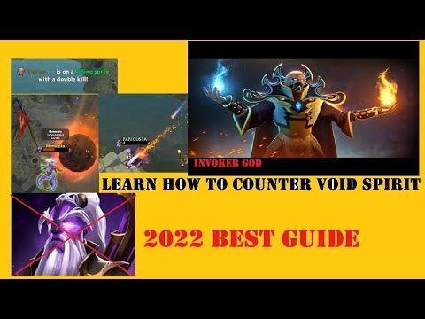 How to counter void spirit mid with invoker
