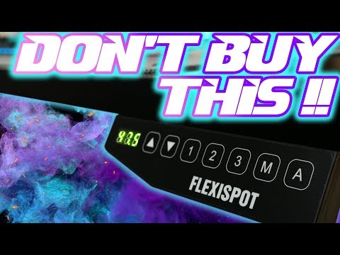 FlexiSpot Standing Desk Review: THIS AIN'T IT CHIEF!!