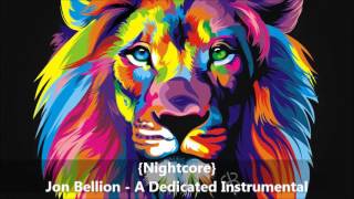 {Nightcore} Jon Bellion - A Dedicated Instrumental