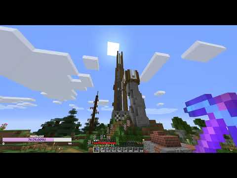 gamesloveD10000 - Mage tower walls! !*Minecraft Divine SMP*!