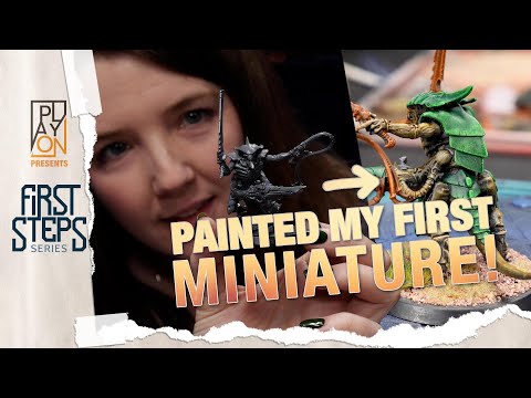 A Guide To Assembling And Painting Your First Miniature. Perfect for Beginners!