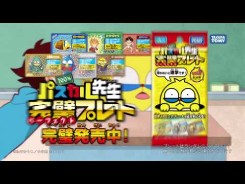 100%パスカル先生 完璧プレート