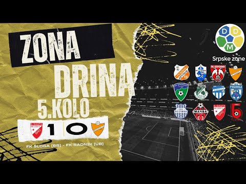 Zona Drina Sezona 2025/26 5.  Kolo FK Sloga (BB) 1:0 FK Radnik (UB)
