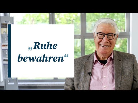 Ruhe bewahren | Andacht von Wolfgang Wegert