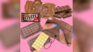 Testing viral chocolate mold🍫 on amazon 🍭m&m|#yummybake