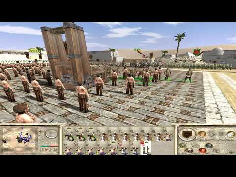 Rome Total War 2 vs 2 Siege Defense (Dacia) - BRUTAL BARBARIAN CARNAGE & CHAOTIC CHAOS!